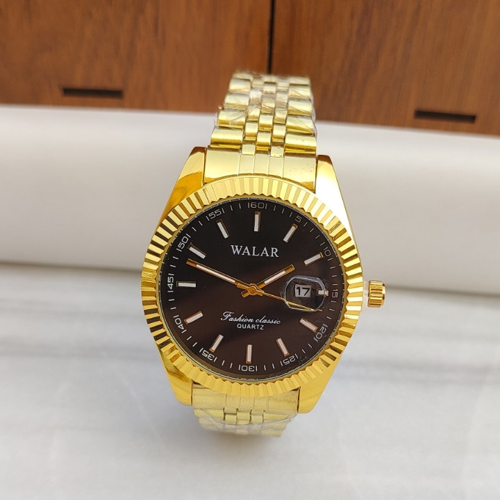 خرید ساعت صفحه گرد مردانه بند فلزی