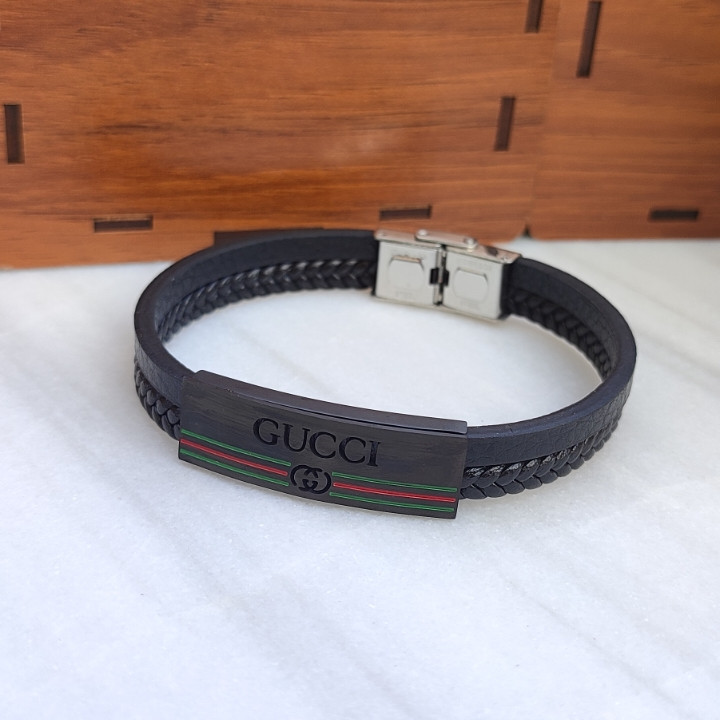 خرید دستبند چرمی پسرانه