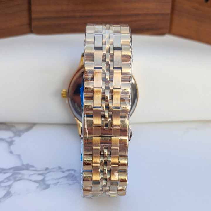 ساعت بند فلزی مردانه طلایی سیکو