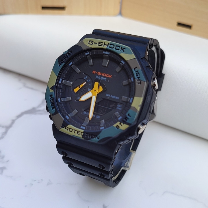 ساعت کاسیو جیشاک دو زمانه ضداب