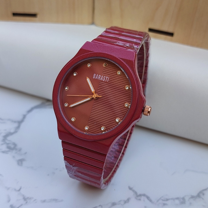 ساعت بند رنگی زنانه استیل با کیفیت