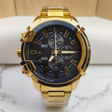 ساعت دیزل مردانه سه موتوره طلایی