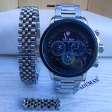 ست ساعت و دستبند مردانه شیک