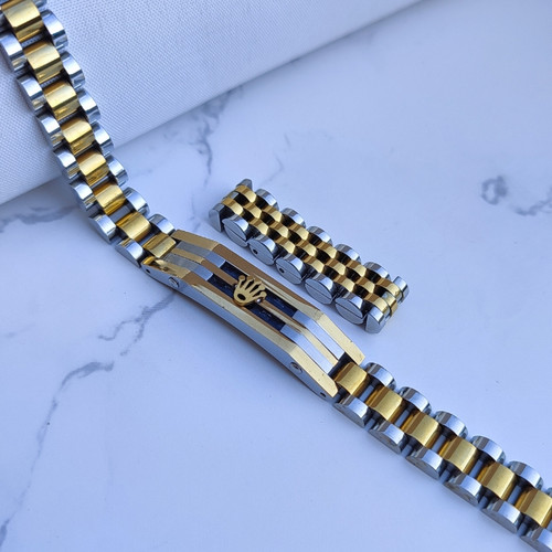 خرید ست دستبند و انگشتر مردانه رولکس رنگ ثابت