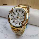 خرید ساعت دیزل سه موتور طلایی مردانه