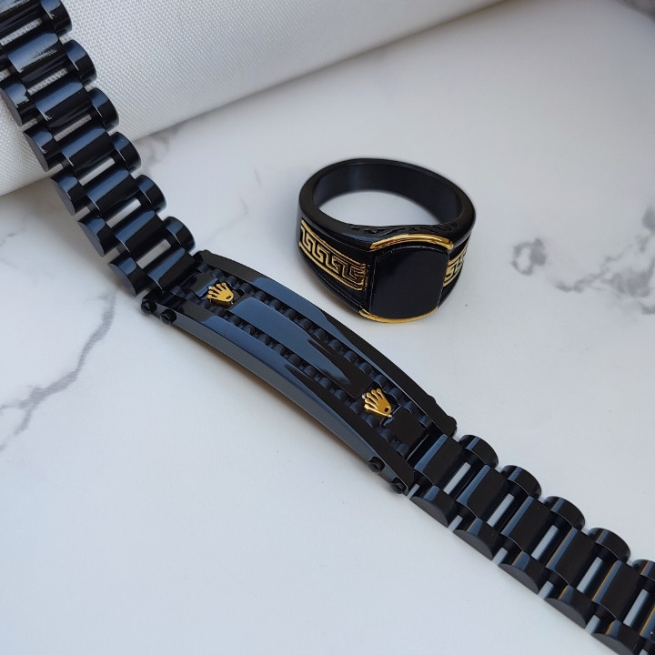 خرید ست رولکس مشکی مردانه