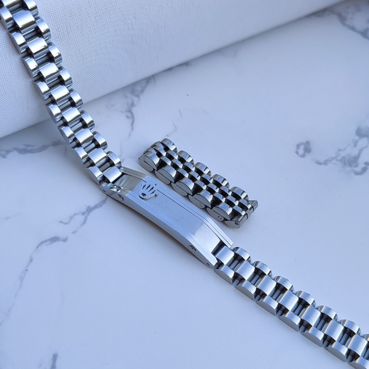 دستبند نقره ای مردانه شیک