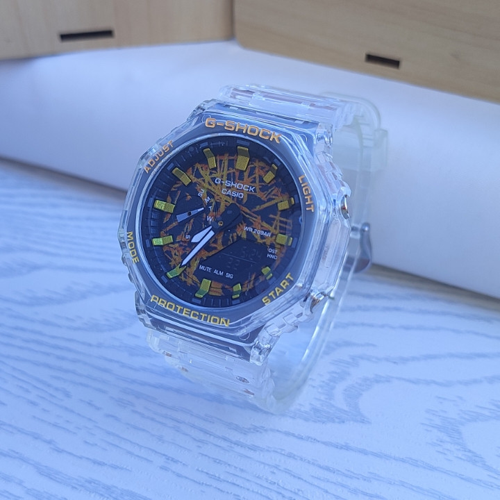 خرید ساعت جی شاک پسرانه دو زمانه ضدآب