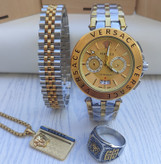 خرید ست ساعت و گردنبند مردانه