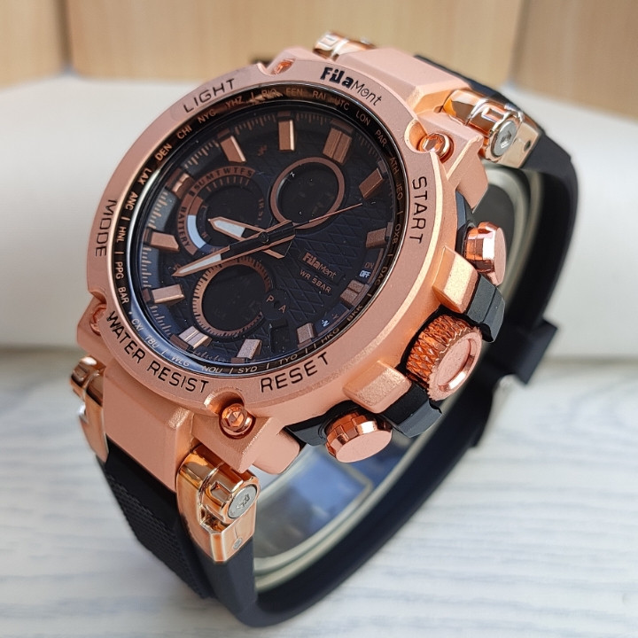 خرید ساعت دو زمانه مردانه ضدآب