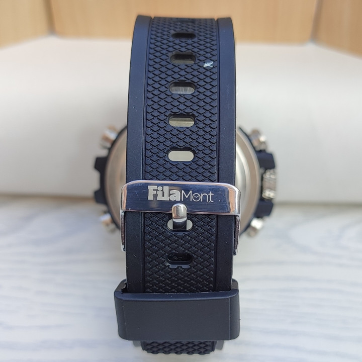 ساعت دو زمانه مردانه ضدآب فیلامونت