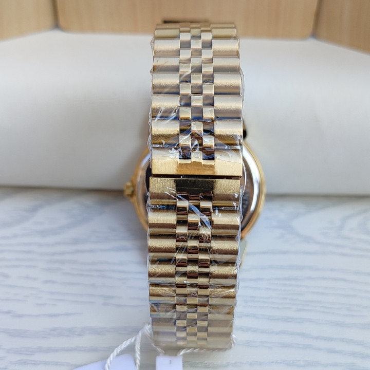 ساعت استیل طلایی مردانه گارانتی دار