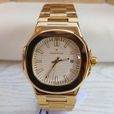 خرید ساعت طلایی مردانه استیل رنگ ثابت