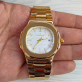 خرید ساعت رومانسون مردانه طلایی استیل