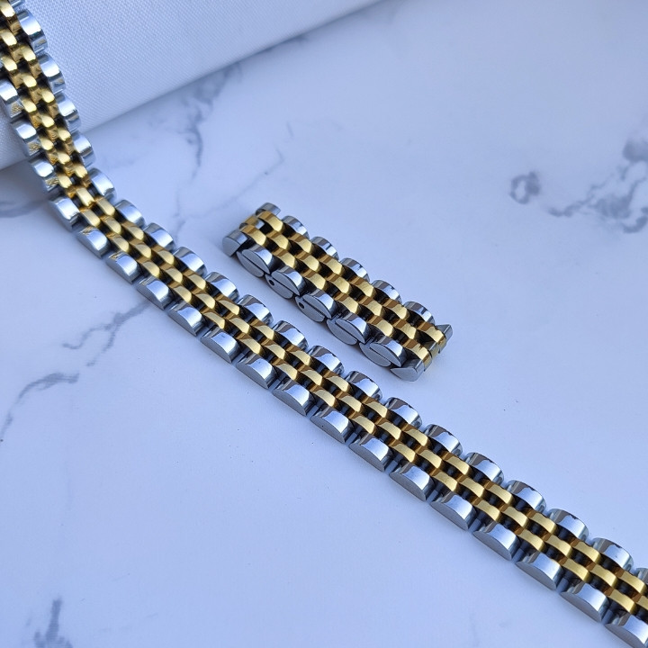 خرید دستبند رولکس زنانه استیل رنگ ثابت