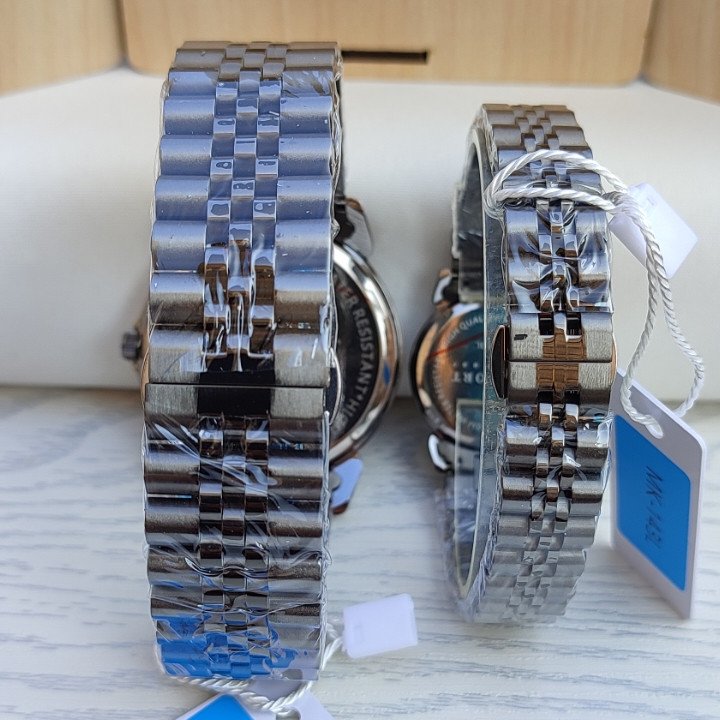 خرید ست ساعت دخترانه پسرانه استیل کاپلی