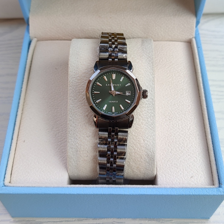 خرید ساعت استیل زنانه گارانتی دار لدفورت