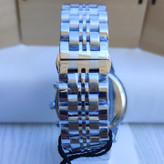 خرید ساعت استیل مردانه سه موتور نقره ای