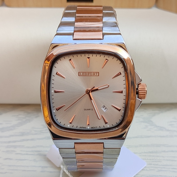 خرید ساعت کادویی مردانه لدفورت استیل رنگ ثابت