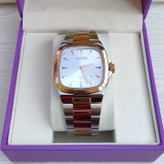 خرید ساعت لدفورت طلایی نقره ای گارانتی دار