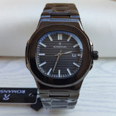 خرید ساعت مشکی مردانه استیل رنگ ثابت برای کادو تولد