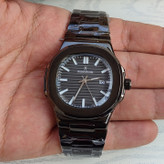 خرید ساعت رومانسون مردانه مشکی استیل رنگ ثابت