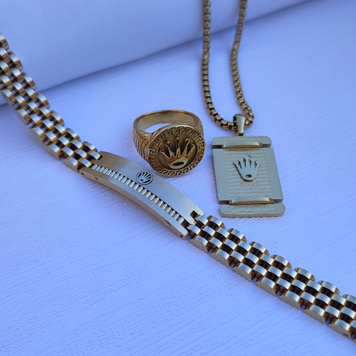 ست رولکس طلایی مردانه ارزان قیمت