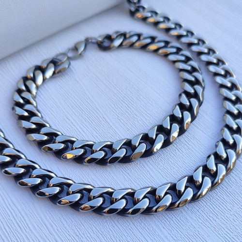 خرید ست کارتیه مردانه استیل رنگ ثابت