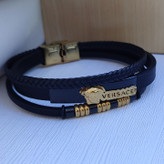 خرید دستبند پسرانه چرمی پهن