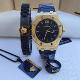 خرید ساعت و گردنبند مردانه ست