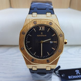 خرید ساعت مردانه مشکی طلایی رومانسون