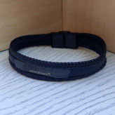 خرید دستبند پسرانه چرمی مونت بلانک