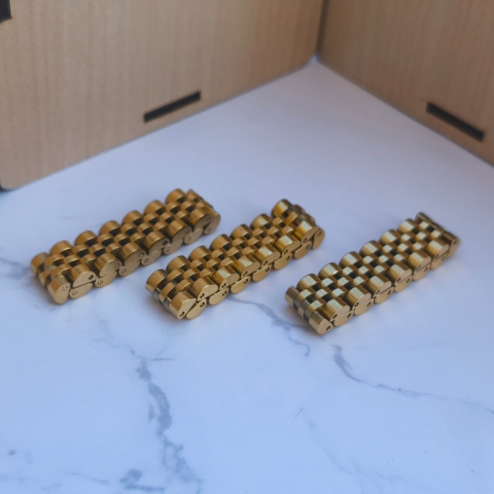 خرید انگشتر رولکس نرم طلایی مردانه