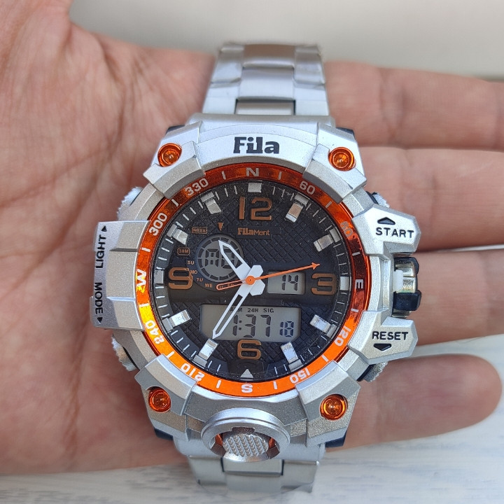 خرید ساعت ضدآب مردانه دو زمانه