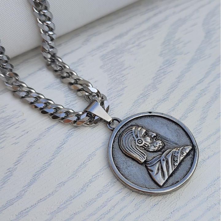 خرید گردنبند کوروش بزرگ طلایی