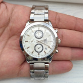 خرید ساعت مردانه ادیفایس سه موتور نقره ای