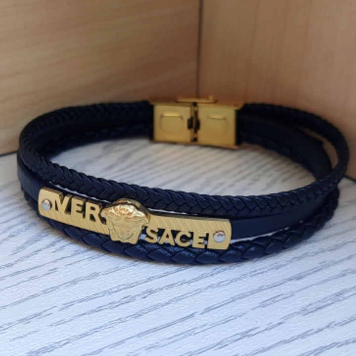 خرید دستبند چرمی پسرانه شیک