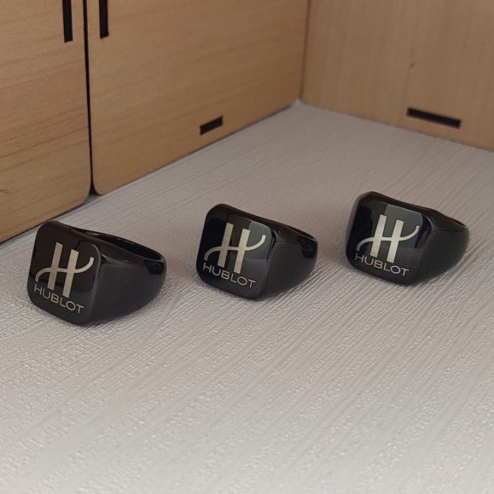 خرید انگشتر مشکی مردانه استیل رنگ ثابت