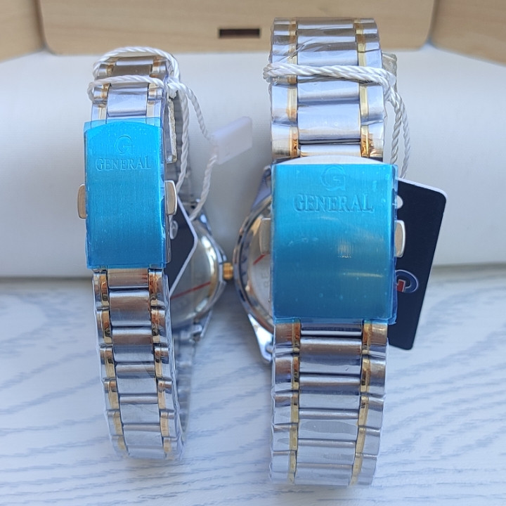 خرید ساعت مردانه زنانه استیل ست