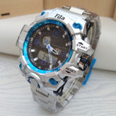 خرید ساعت مردانه دو زمانه عقربه ای دیجیتالی