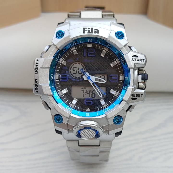 خرید ساعت مردانه کادویی نقره ای استیل