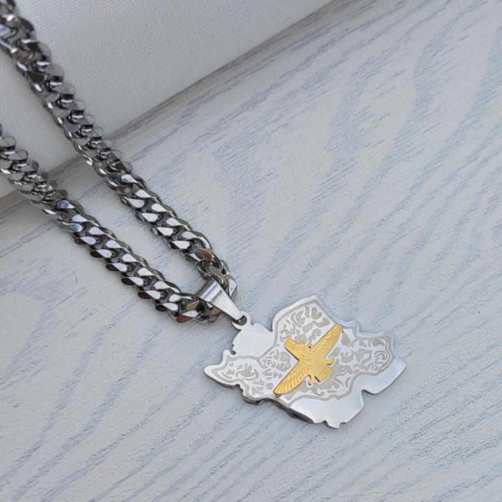 خرید گردنبند فروهر رنگ ثابت