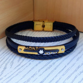 خرید دستبند چرمی مردانه شیک