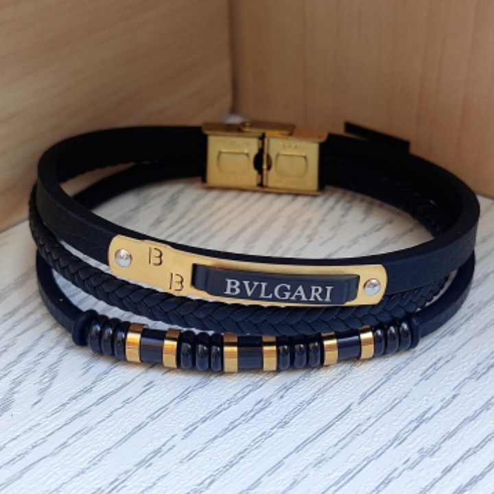 خرید دستبند چرمی پسرانه پهن