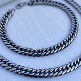 خرید گردنبند مردانه زنجیری رنگ ثابت