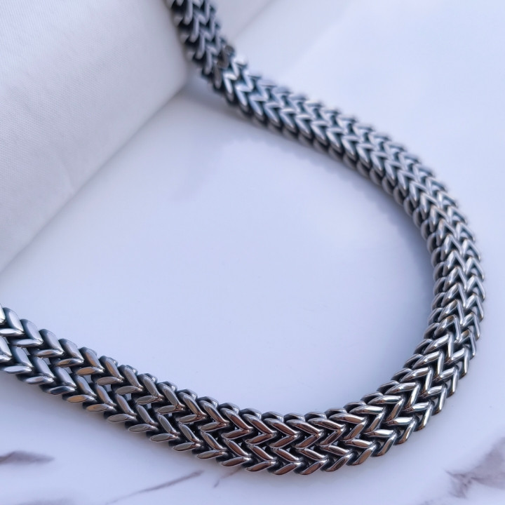 خرید زیورالات مردانه رنگ ثابت استیل