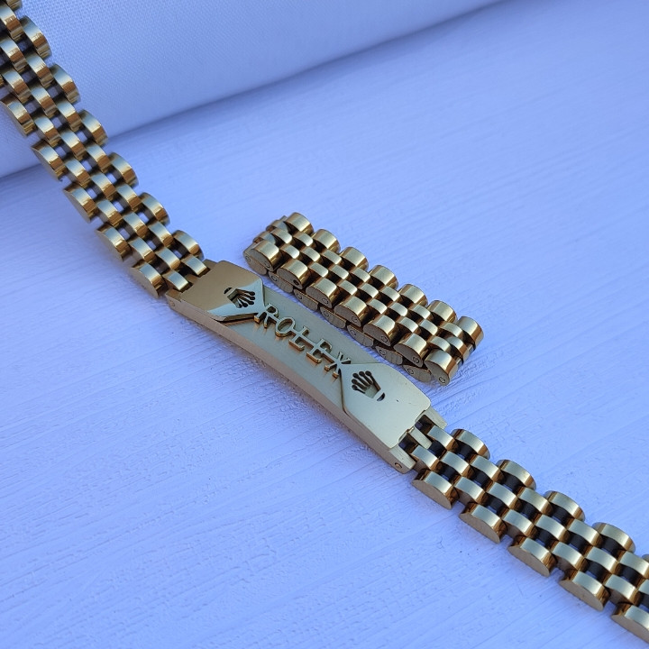 خرید دستبند طلایی مردانه مشابه طلا رنگ ثابت