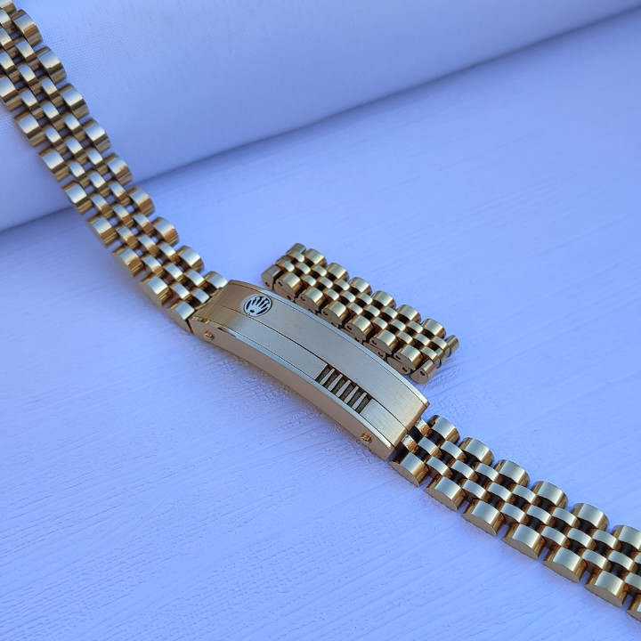 خرید دستبند طلایی مردانه استیل رنگ ثابت شیک