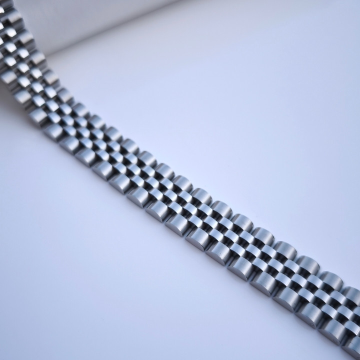 خرید دستبند رولکس مردانه استیل رنگ ثابت