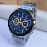 خرید ساعت مردانه سه موتور فعال نقره ای